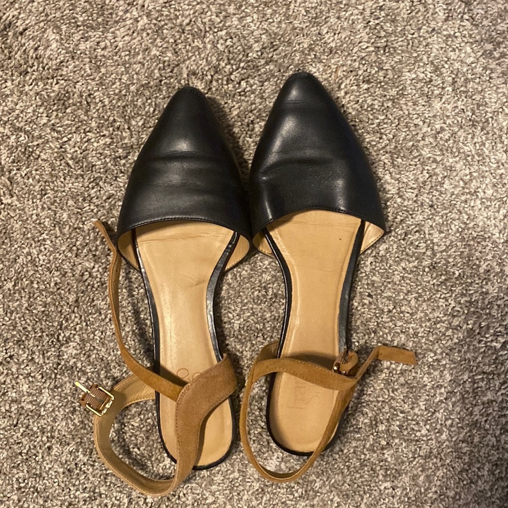 Franco Sarto two tone flats